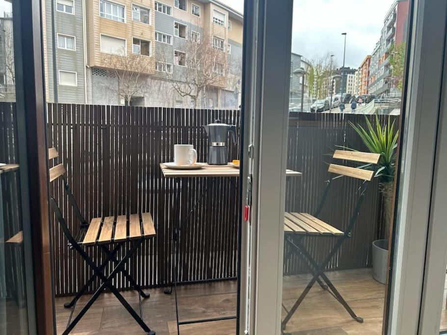 Apartamento Piso Deluxe Con Balcon Cerca Del Casco Viejo Bilbao Exterior foto