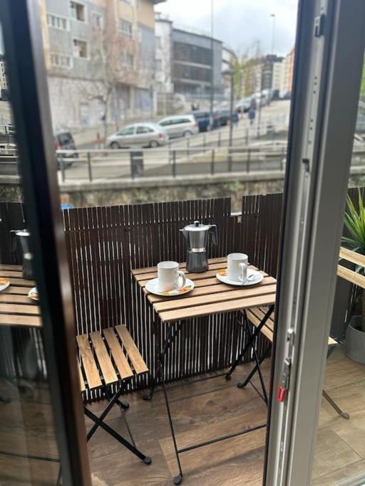 Apartamento Piso Deluxe Con Balcon Cerca Del Casco Viejo Bilbao Exterior foto