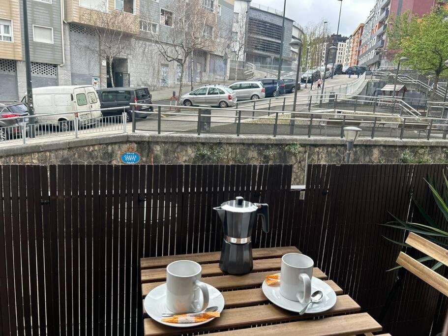 Apartamento Piso Deluxe Con Balcon Cerca Del Casco Viejo Bilbao Exterior foto